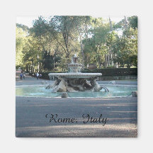 Fuente: jardín de Villa Borghese, imán de Roma