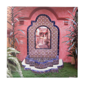 Fuente mexicana de la teja