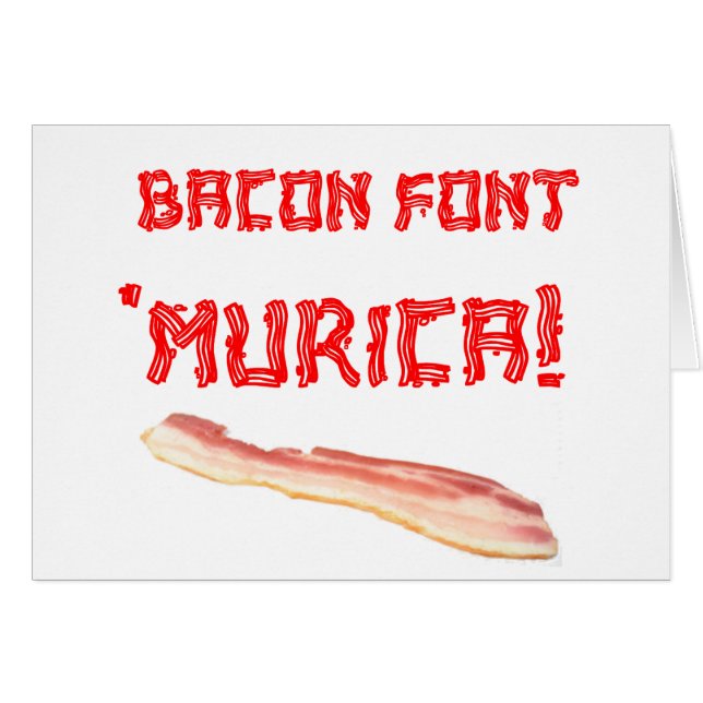 ¡Fuente 'Murica del tocino! (Anverso (Horizontal))