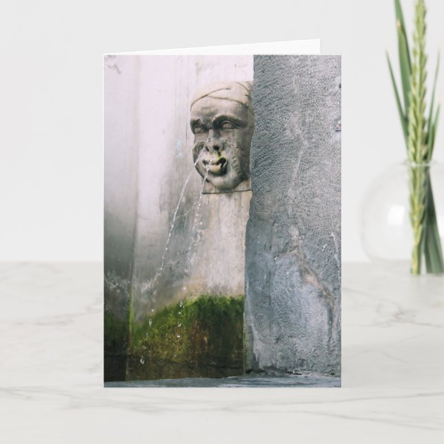 Fuente Verona - Tarjeta de felicitación interior e (Anverso)