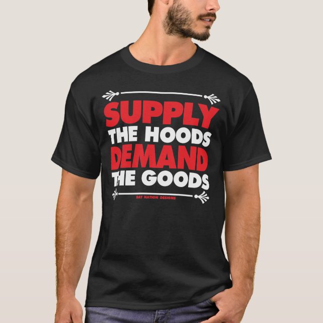 Fuente y demanda - camiseta (Anverso)