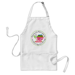 Fuentes de la cocina que cocinan delantales de la