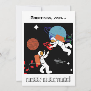 Fuera de esta tarjeta de Navidades del mundo