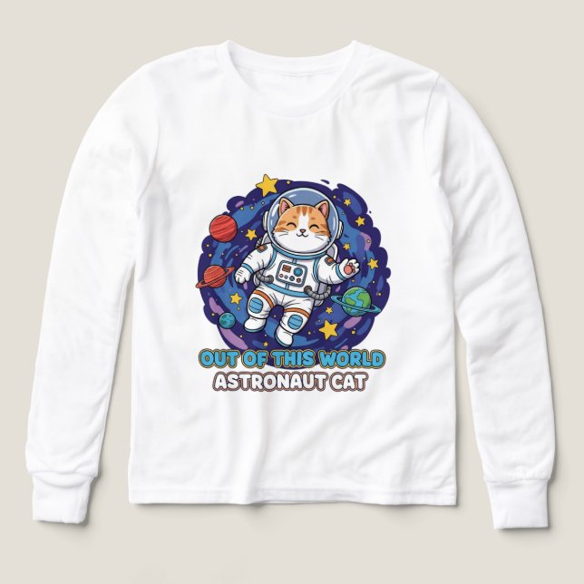 Fuera de este gato astronauta mundial (Diseño frontal)