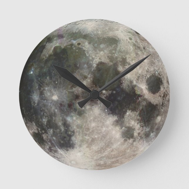 "Fuera de este mundo" Reloj de luna llena (Anverso)