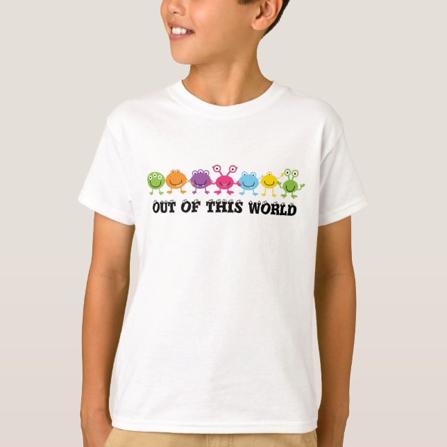 Fuera De Este Mundo Una Camiseta Extranjera (Anverso)