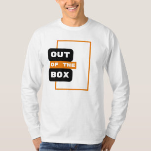 fuera de la caja camiseta