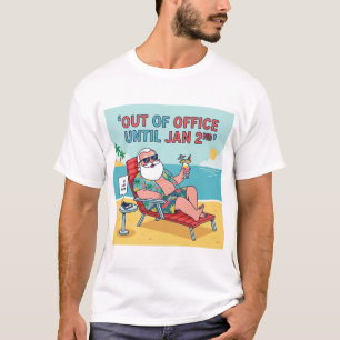 Fuera de la Oficina – Camiseta de Vacaciones Post-