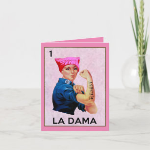 Fuera de Rosie el Riveter La Dama Loteria