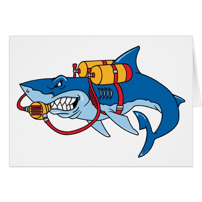 Fuera de tiburón del agua (Anverso (Horizontal))