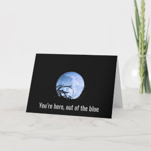 Fuera del azul - Tarjeta