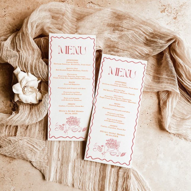 Fuera del mercado Menú de ducha de novia, Brunch d (Subido por el creador)