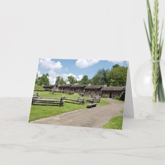 Fuerte Boonesborough del siglo XVIII en Kentucky (Anverso)