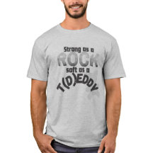 Fuerte como una roca, suave como una camiseta de p