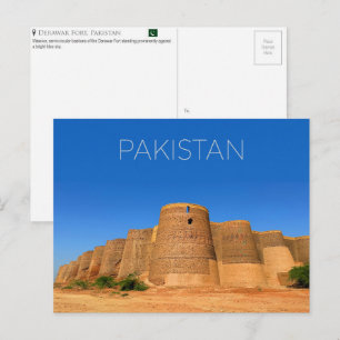 Fuerte Derawar, postal de viaje por Pakistán
