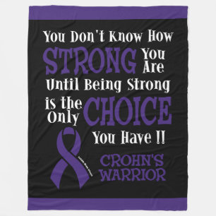 Fuerte/Elección... la manta de la fleche de Crohn