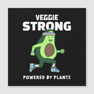 Fuerte en verduras, impulsado por plantas