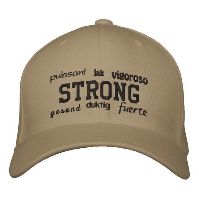 Fuerte - Gorra bordado (Anverso)
