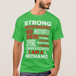 Fuerte Mecánico Duro Independiente Camiseta