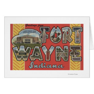 Fuerte Wayne, Indiana - escenas grandes de la