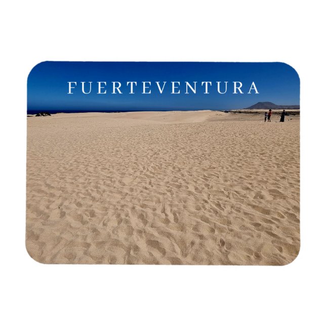 Fuerteventura Corralejo dunas de arena vista imán (Horizontal)