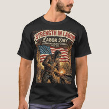 Fuerza en el Trabajo - Camiseta Tributo al Día del