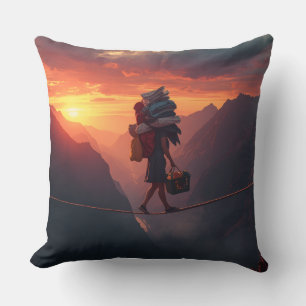 Fuerza en Movimiento: Almohada del Viaje de Divorc