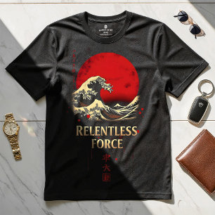 Fuerza incesante - Camiseta de diseño motivacional