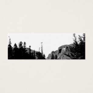Fuerza/paisaje de la montaña en señal de B&W
