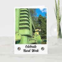 Fuerza y dedicación - Tarjeta del Día del Trabajo