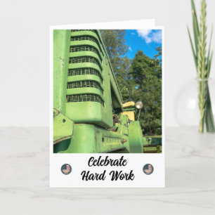 Fuerza y dedicación - Tarjeta del Día del Trabajo