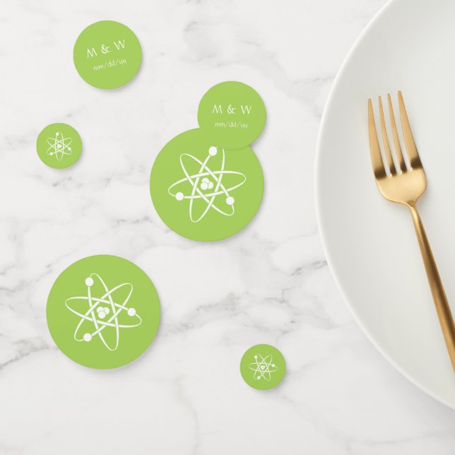 Fuerzas Atractivas en Confeti de Mesa de Peridot (Grupo)