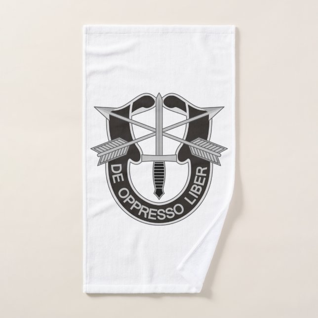Fuerzas Especiales SF De Oppresso Liber (Toalla de mano)