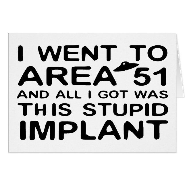 Fui al área 51 (Anverso (Horizontal))