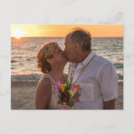Fuimos Electos En La Invitación De Bodas De Playa 