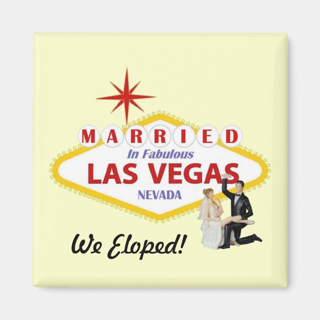 ¡Fuimos Elopos! Casado en el imán de Las Vegas (Frente)