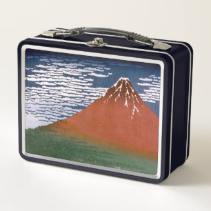 Fuji rojo, Volcán Aka Fujiyama Katsushika Hokusai