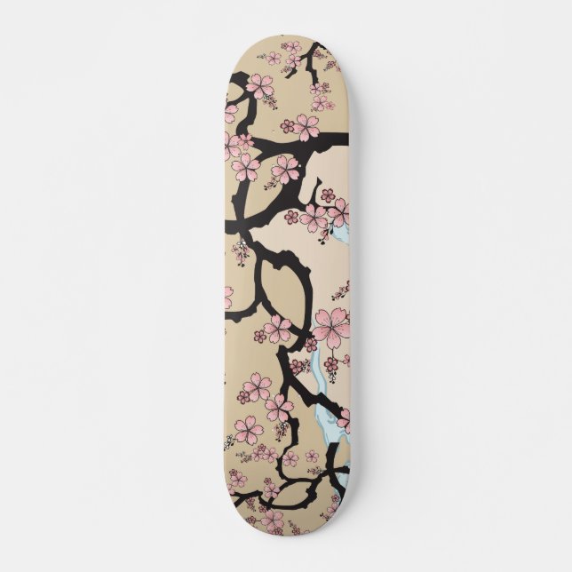 Fuji y Sakura: skateboard (versión sakura) (Anverso )