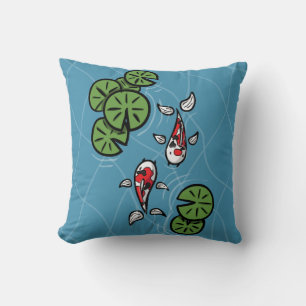 Fuku y Heiwa la Almohada de Koi