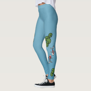 Fuku y Heiwa las leggings Koi