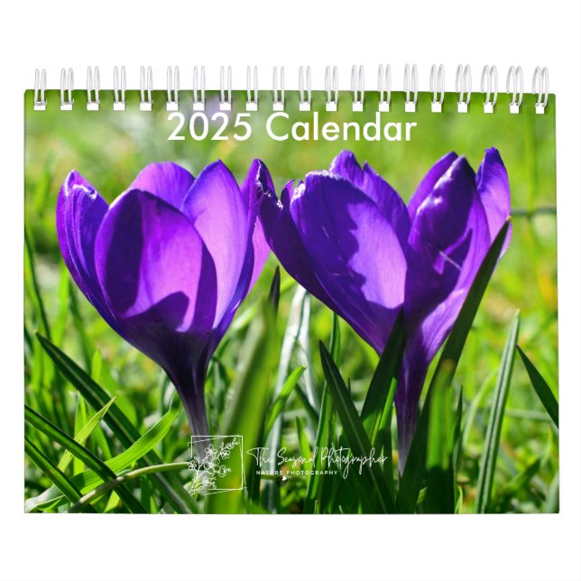 Full Bloom 2025 Calendario de dos páginas pequeño (Tapa)