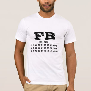 Fullback jersey numbers