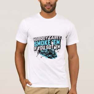 Fúmalas si las tienes Camiseta gráfica automotriz 