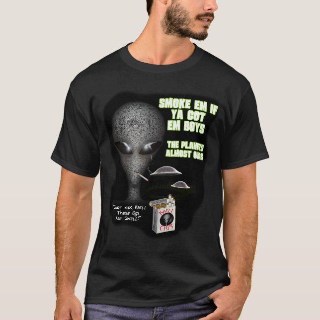 Fumame si me tienes con la camiseta (Anverso)