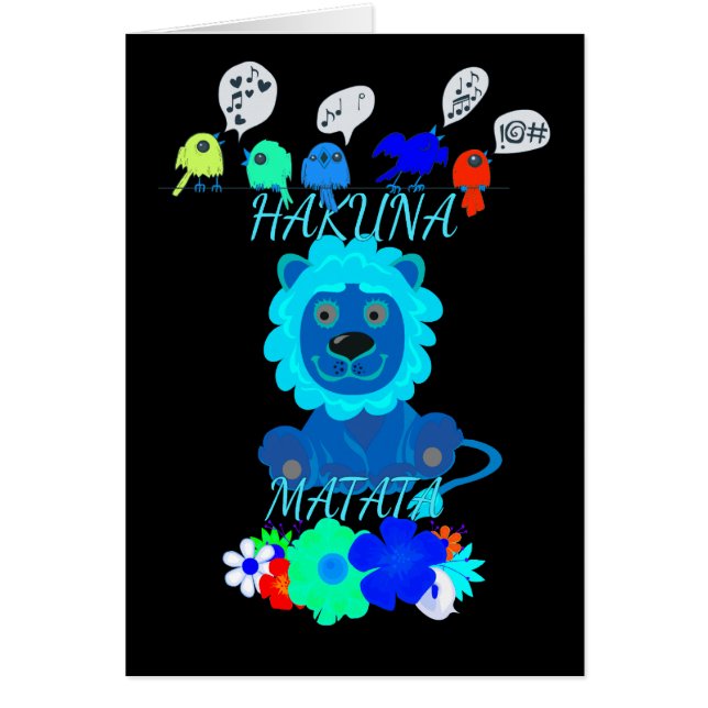 Fun Baby Lion Simba Kenya Mara Safari (Frente)