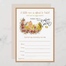 Fun Baby Shower Rellenar Invitación No 1