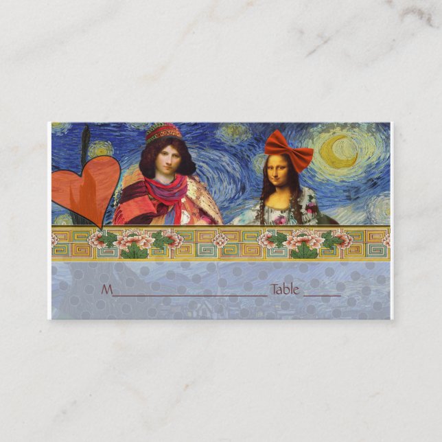 Fun Boda Place tarjetas Starnight Fantastic (Anverso)