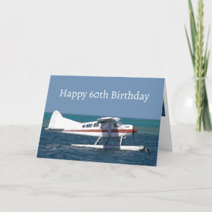 Fun Bush Plane de una tarjeta modelo 60th