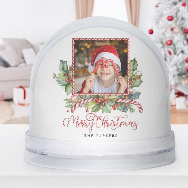 Fun Candy Cane Ferry Christmas Snow Globe (Subido por el creador)