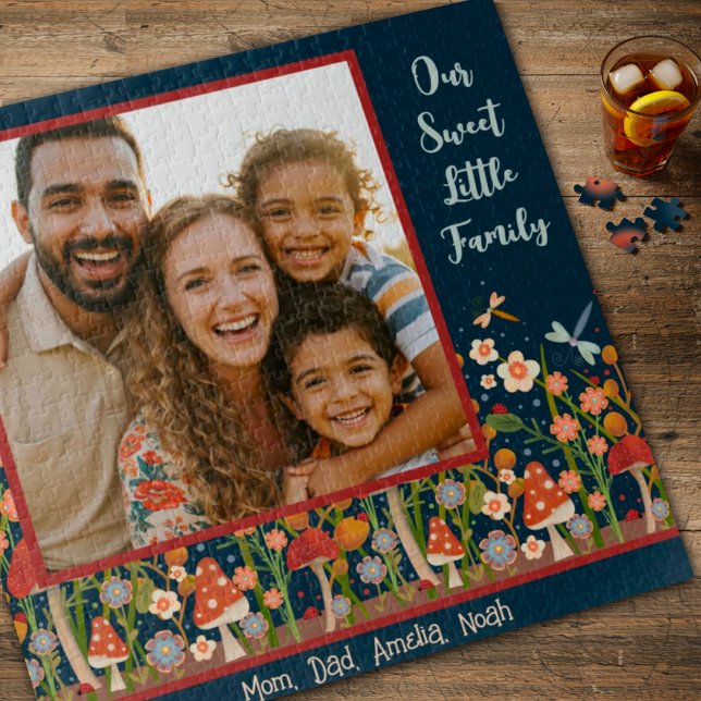 Fun Family Photo Puzzle Mushrooms Wildflowers (Subido por el creador)
